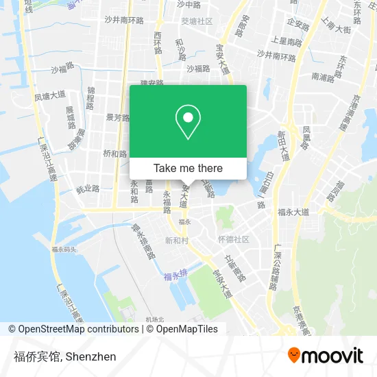 福侨宾馆 map