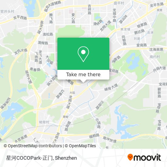 星河COCOPark-正门 map