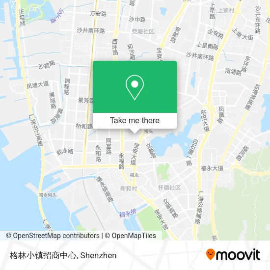 格林小镇招商中心 map