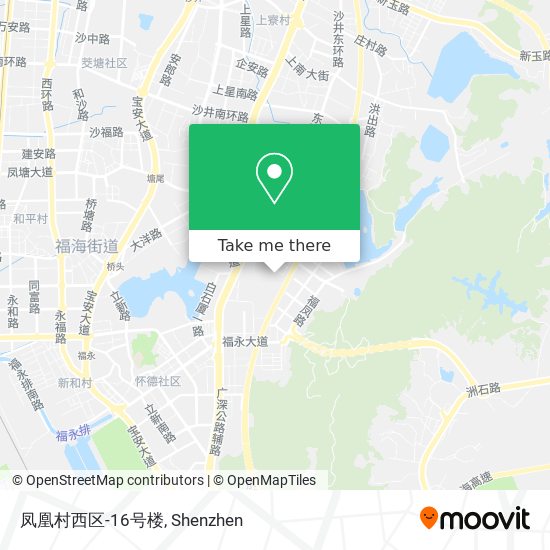 凤凰村西区-16号楼 map