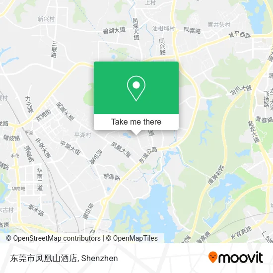 东莞市凤凰山酒店 map