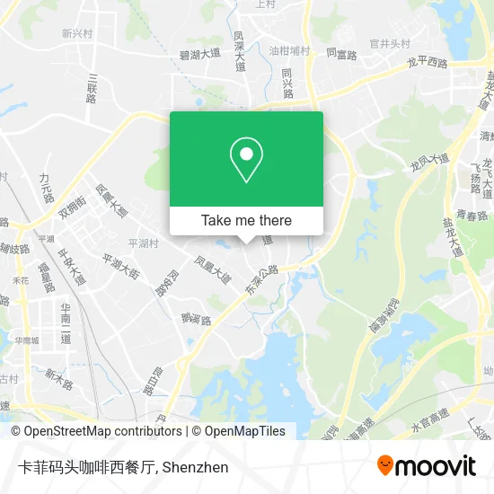 卡菲码头咖啡西餐厅 map
