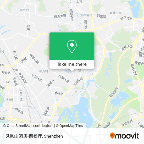 凤凰山酒店-西餐厅 map