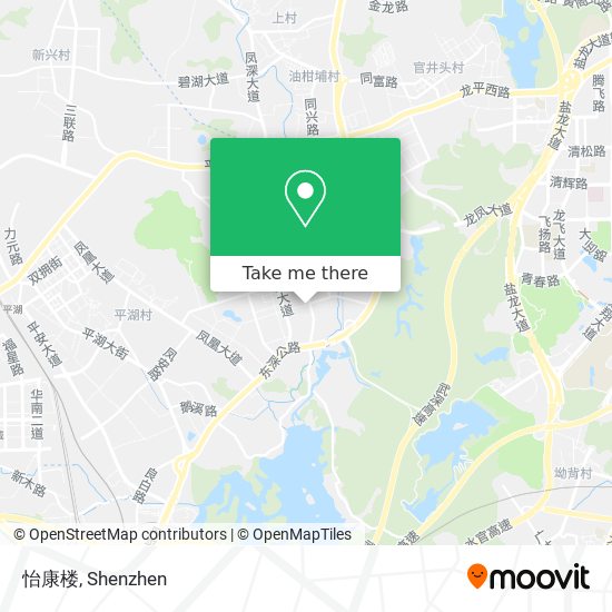 怡康楼 map