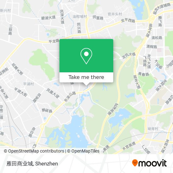 雁田商业城 map