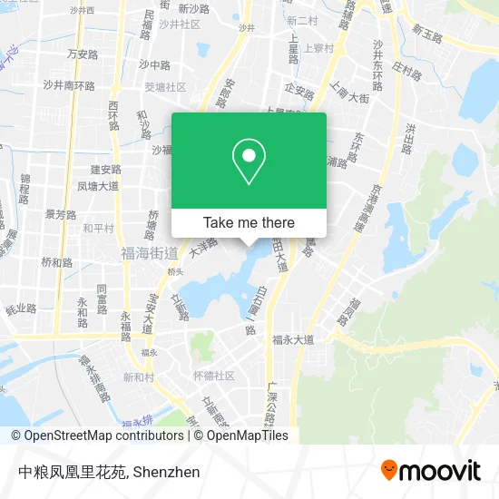 中粮凤凰里花苑 map