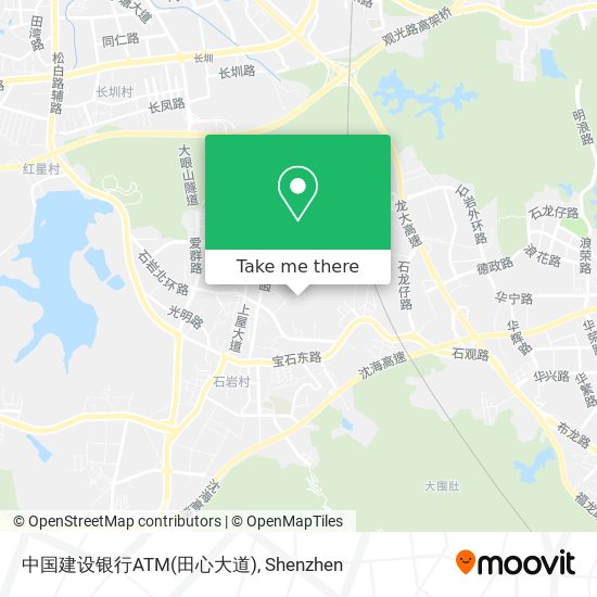 中国建设银行ATM(田心大道) map