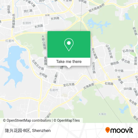 隆兴花园-B区 map