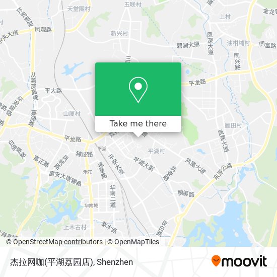 杰拉网咖(平湖荔园店) map