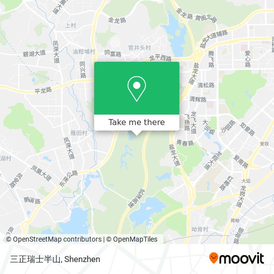 三正瑞士半山 map