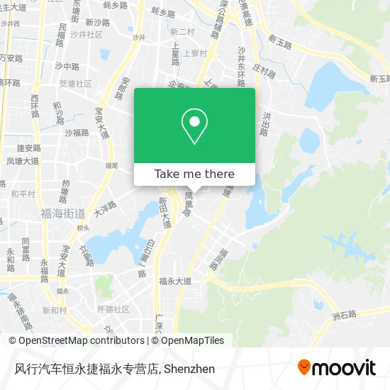 风行汽车恒永捷福永专营店 map