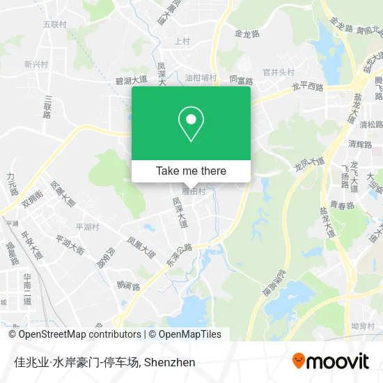 佳兆业·水岸豪门-停车场 map