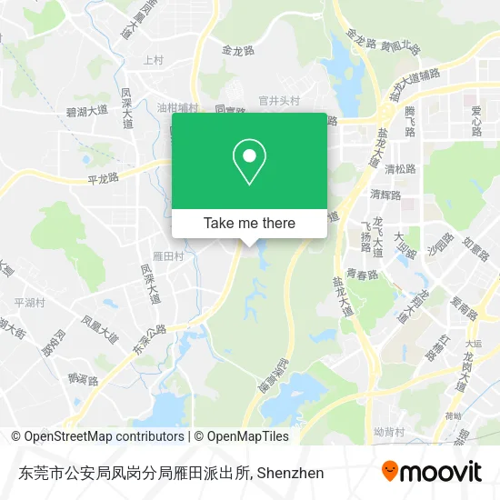 东莞市公安局凤岗分局雁田派出所 map