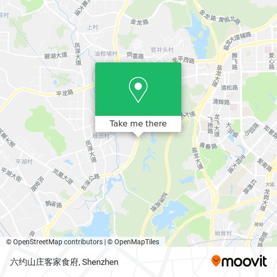 六约山庄客家食府 map