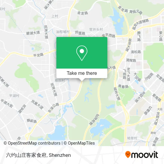 六约山庄客家食府 map