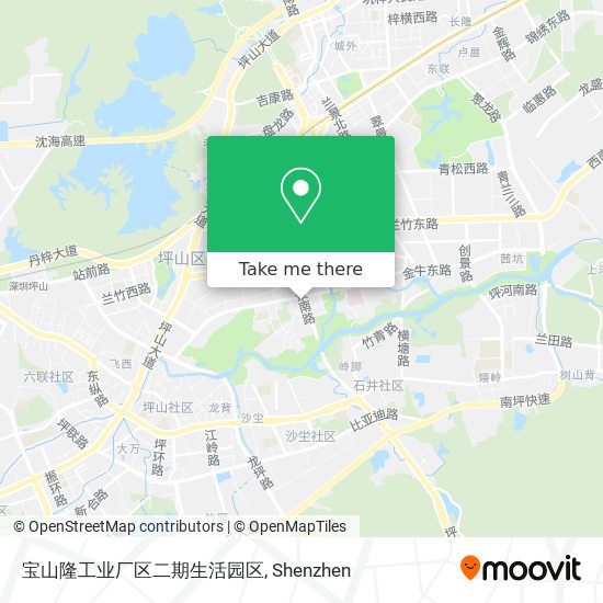 宝山隆工业厂区二期生活园区 map