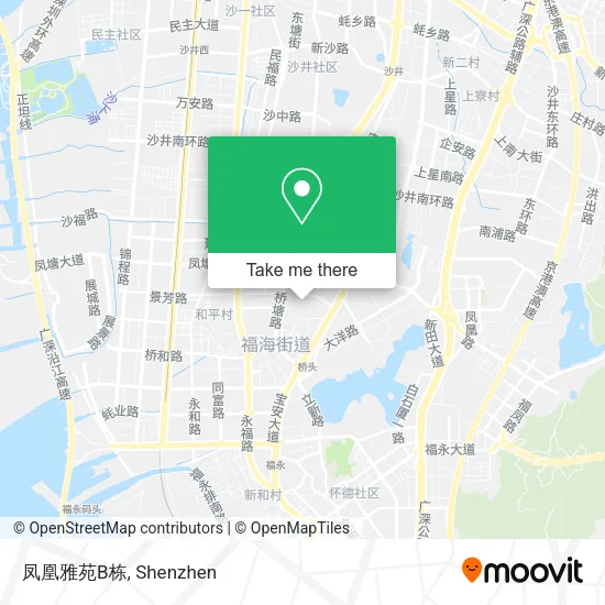 凤凰雅苑B栋 map