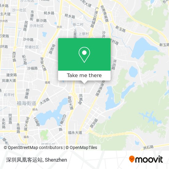深圳凤凰客运站 map