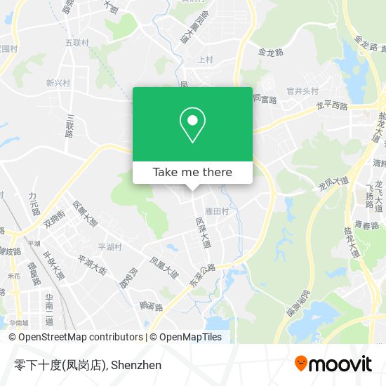 零下十度(凤岗店) map