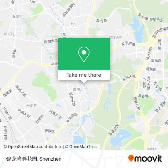 锦龙湾畔花园 map