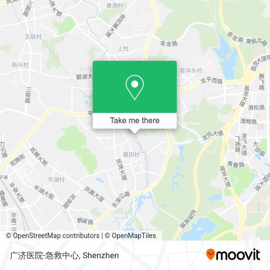 广济医院-急救中心 map