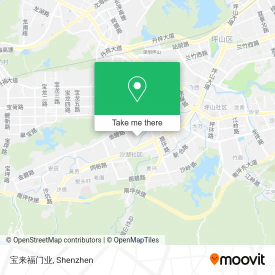 宝来福门业 map