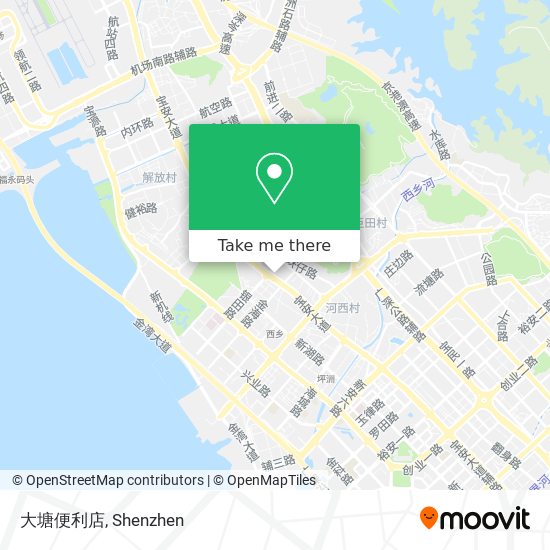 大塘便利店 map