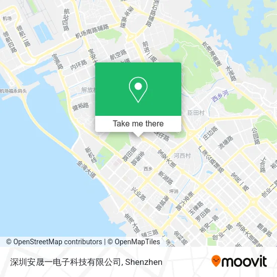 深圳安晟一电子科技有限公司 map