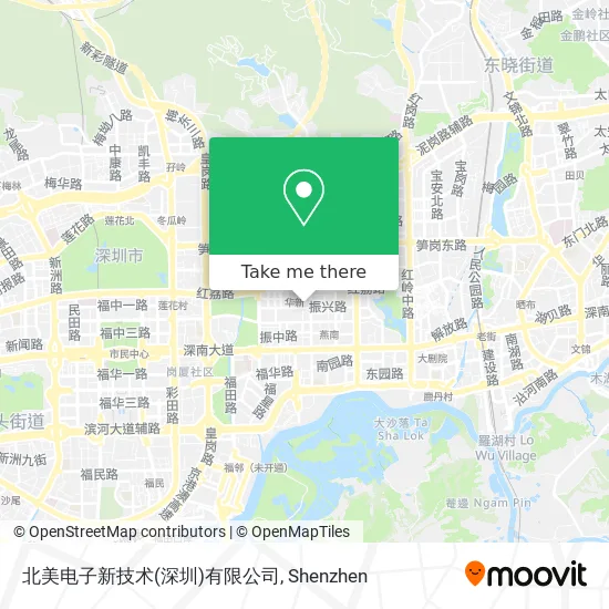 北美电子新技术(深圳)有限公司 map