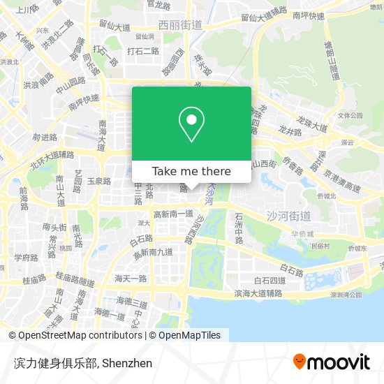 滨力健身俱乐部 map