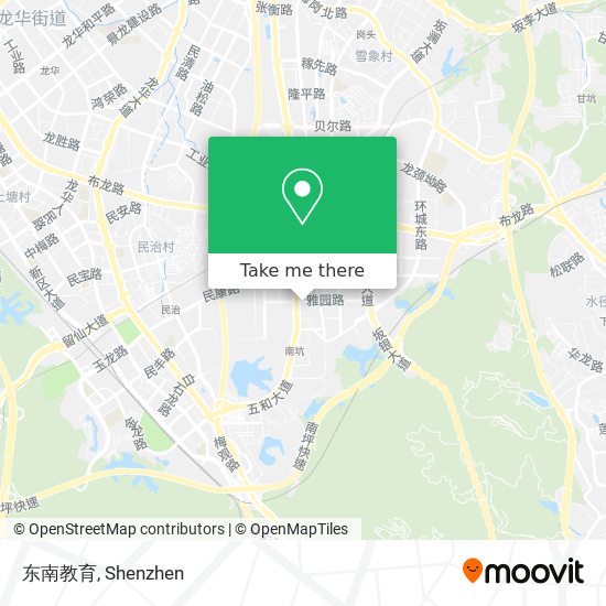 东南教育 map