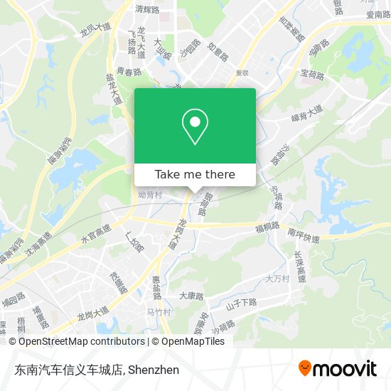 东南汽车信义车城店 map