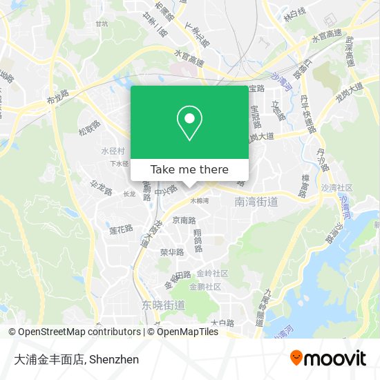 大浦金丰面店 map