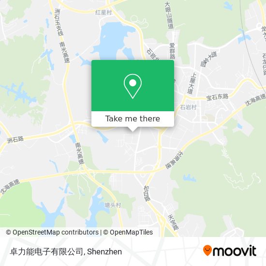 卓力能电子有限公司 map