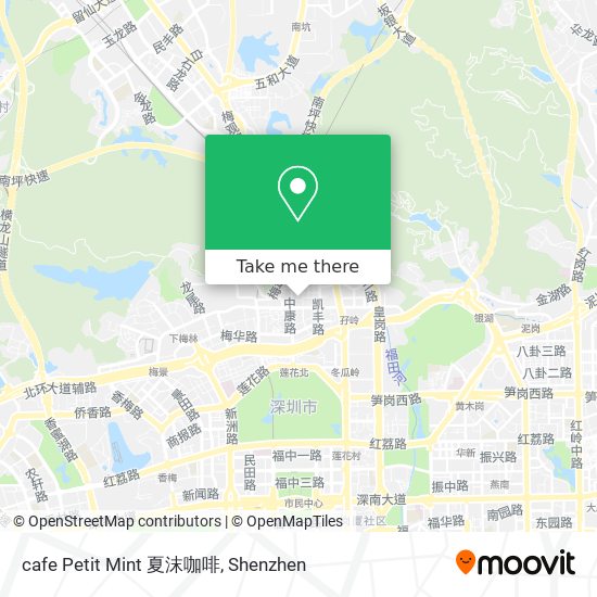 cafe Petit Mint 夏沫咖啡 map