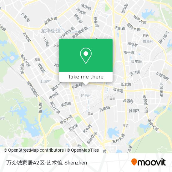 万众城家居A2区-艺术馆 map