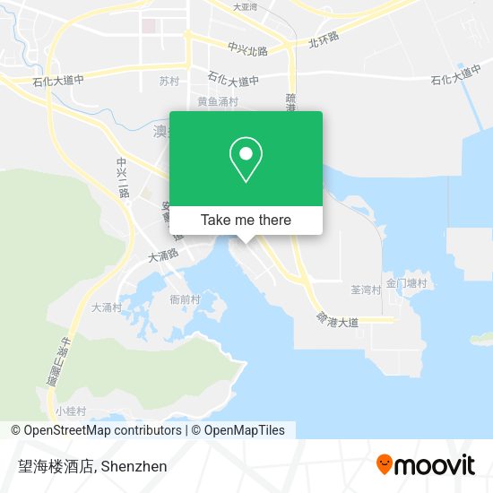 望海楼酒店 map