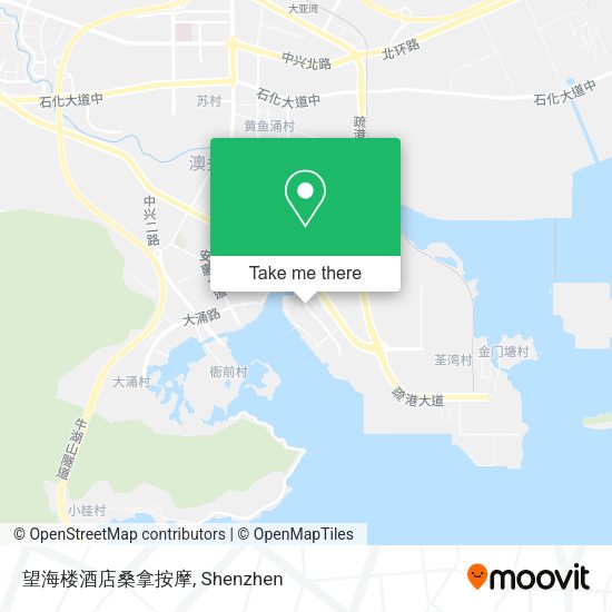 望海楼酒店桑拿按摩 map