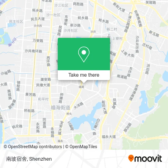 南玻宿舍 map