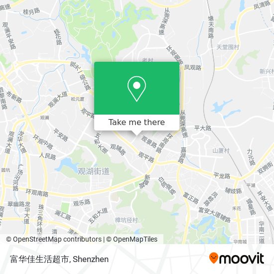 富华佳生活超市 map