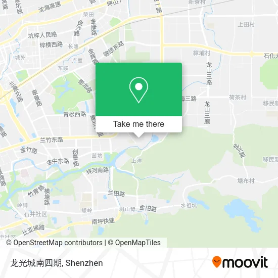 龙光城南四期 map