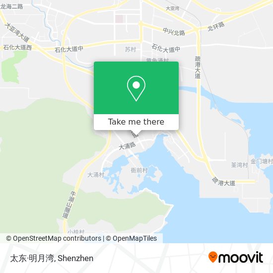 太东·明月湾 map