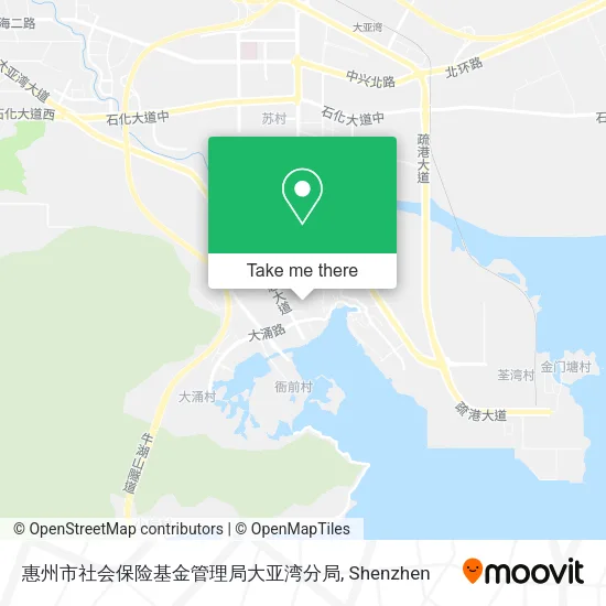 惠州市社会保险基金管理局大亚湾分局 map