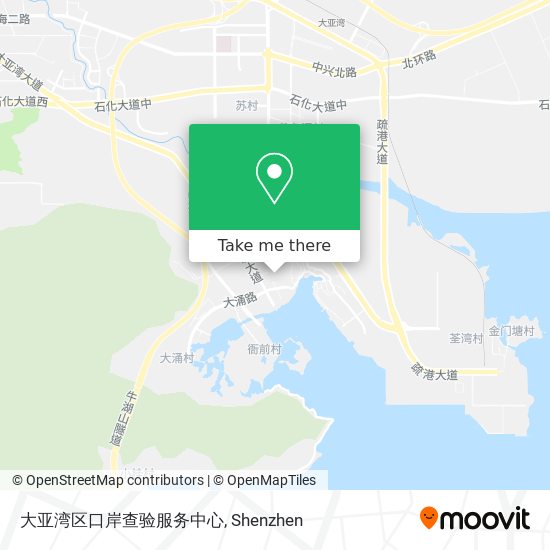 大亚湾区口岸查验服务中心 map