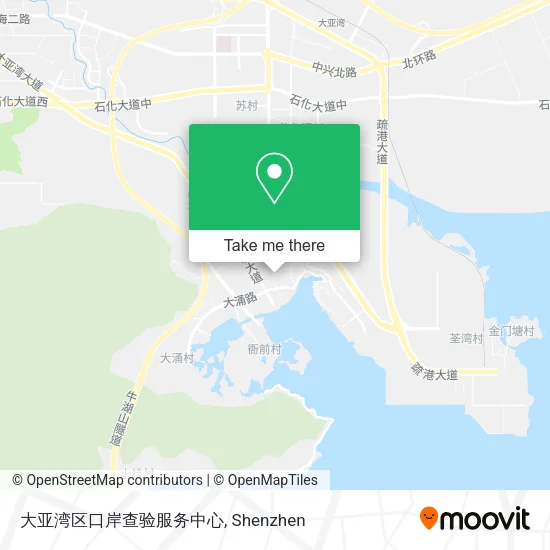 大亚湾区口岸查验服务中心 map