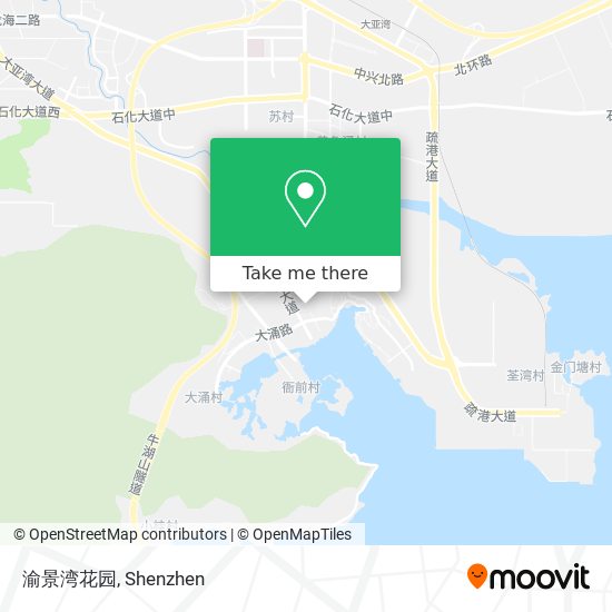 渝景湾花园 map