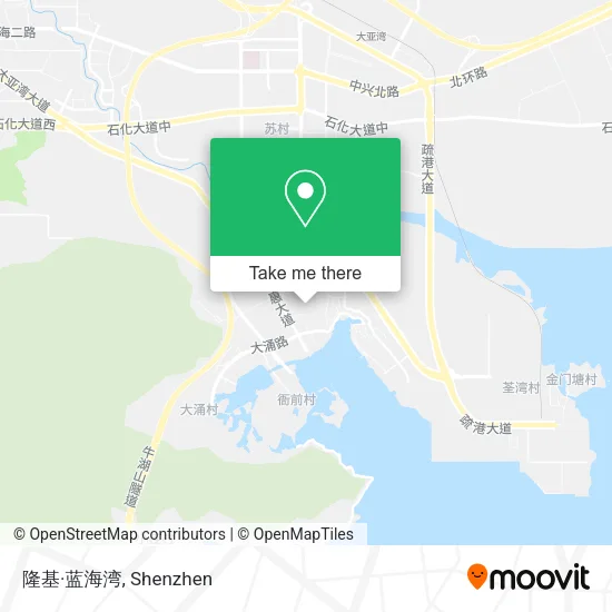 隆基·蓝海湾 map