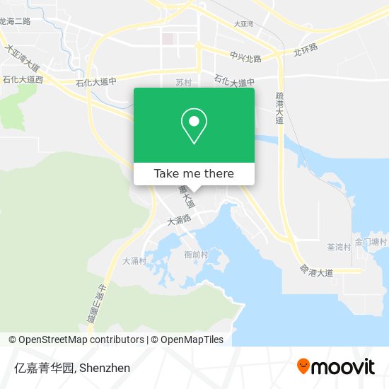 亿嘉菁华园 map