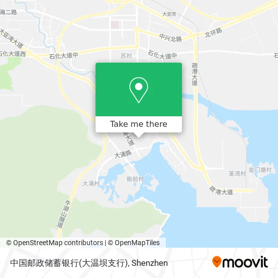 中国邮政储蓄银行(大温坝支行) map