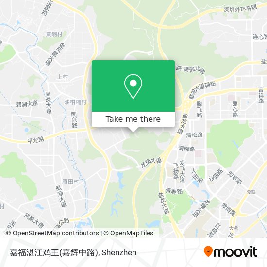 嘉福湛江鸡王(嘉辉中路) map